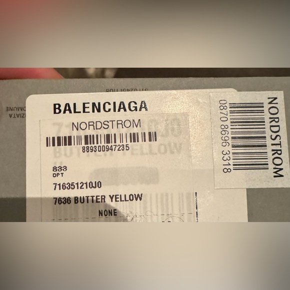 Balenciaga Crush Quilted Small Chain Bag light yellow NWT - Picture 15 of 15